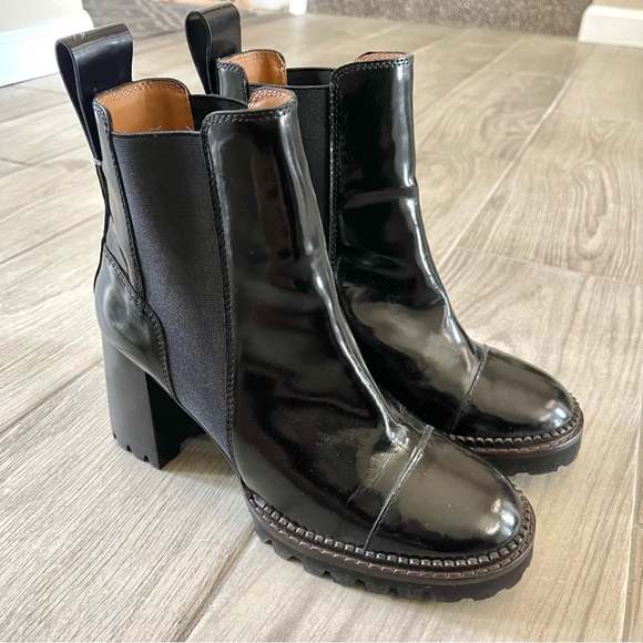See By Chloe Mallory Chelsea Ankle Boot in Nero Size: